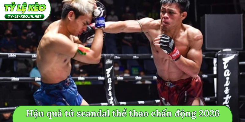 Hậu quả từ scandal thể thao chấn động 2026