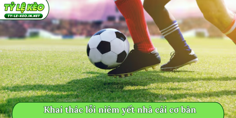 Khai thác lỗi niêm yết nhà cái cơ bản