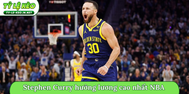 Stephen Curry là ngôi sao hưởng lương cao nhất NBA